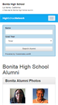 Mobile Screenshot of bonitahighschool.net